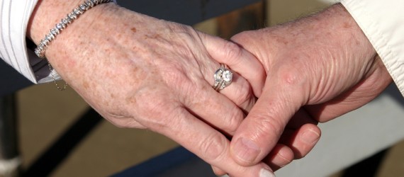 A Luxury Ring in the Womans Hand Image